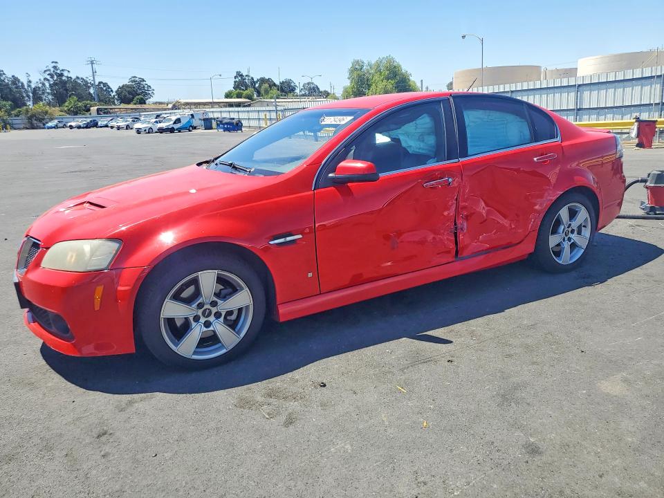 2009 Pontiac G8 VIN 6G2EC57Y29L205067 COPART salvage auction — SIDE, Ca - Salvage Certificate, sold $6,300 on 2026-07-08 (photo 1)