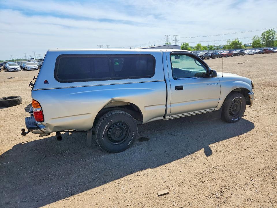 2002 Toyota Tacoma VIN 5TENL42N42Z095632 COPART salvage auction — FRONT END, Il - Salvage Certificate, sold $250 on 2026-07-30 (photo 3)
