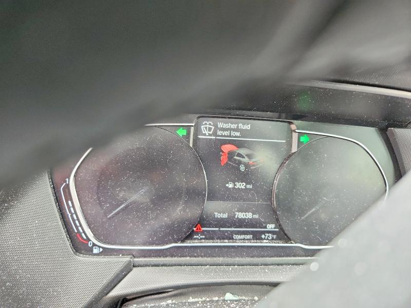 2020 BMW VIN WBA73AK09L7G04764 COPART salvage auction — FRONT END, Tx - Salvage Vehicle Title, sold $3,150 on 2026-07-17 (photo 9)