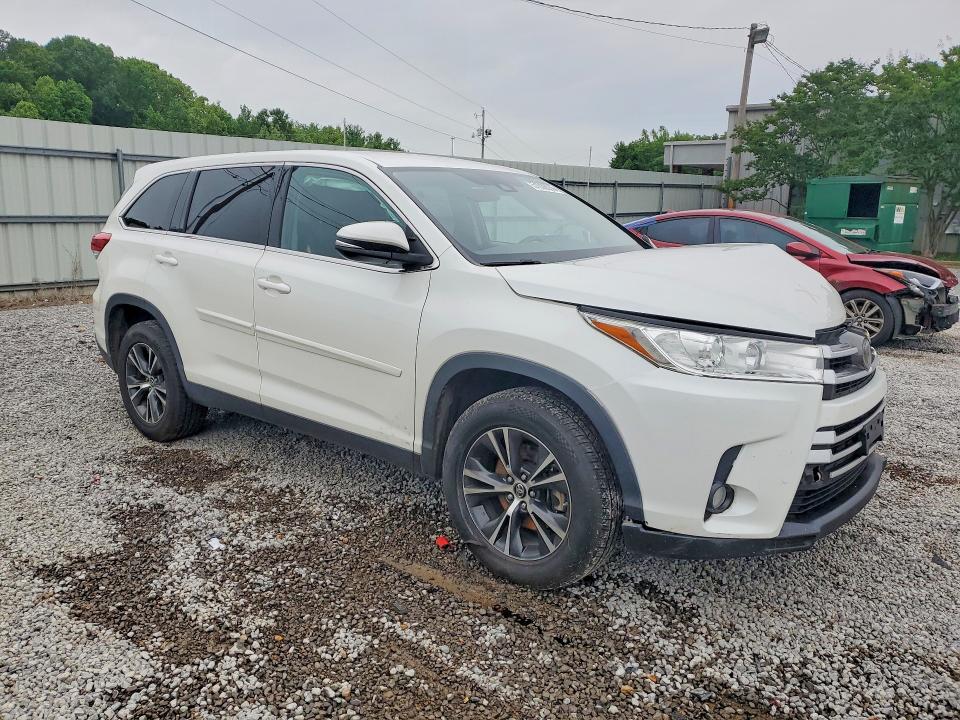 2019 Toyota Highlander VIN 5TDZZRFH2KS305532 COPART salvage auction — FRONT END, MS - CERT OF TITLE-SALVAGED, sold $4,050 on 2026-07-22 (photo 4)