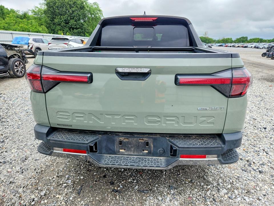2022 Hyundai Santa cruz VIN 5NTJEDAFXNH005640 COPART salvage auction — REAR END, Ar - Cert Of Title-Salvage, sold $30 on 2026-07-29 (photo 6)