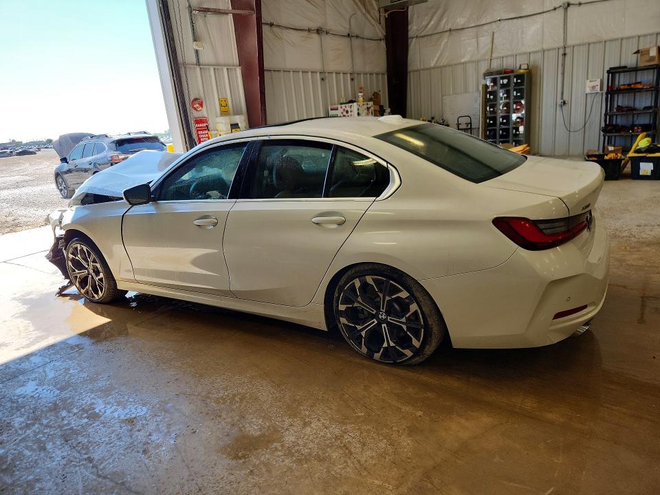 2026 BMW 3 series VIN 3MW89CW00T8G10165 COPART salvage auction — FRONT END, Tx - Salvage Vehicle Title, sold $8,200 on 2026-07-22 (photo 2)