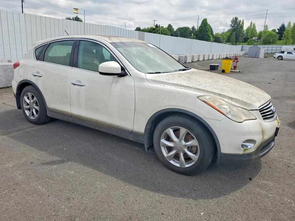 2008 Infiniti Ex VIN JNKAJ09E18M301945 COPART salvage auction — REAR END, Or - Lien Papers Salvage, sold $425 on 2026-07-20 (photo 4)
