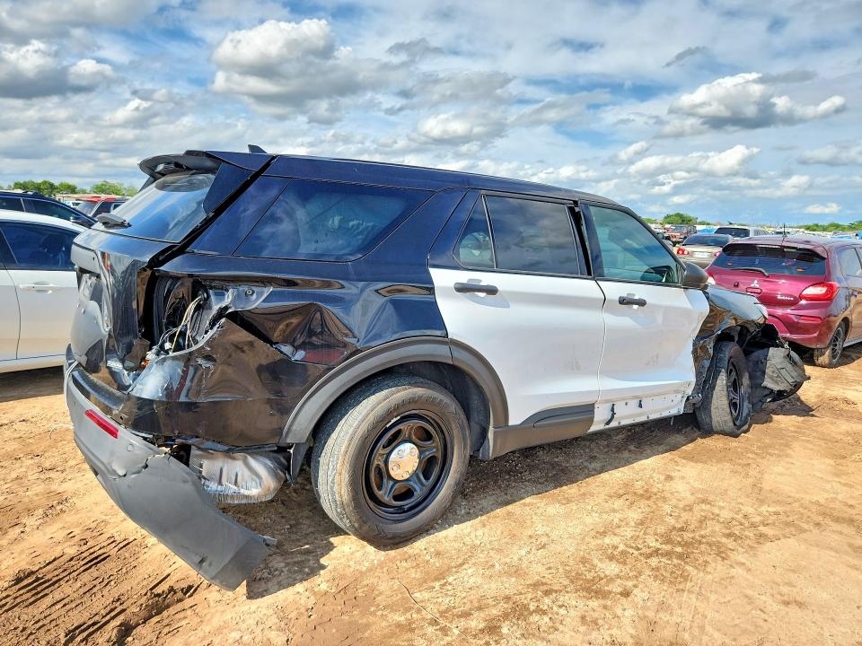 2024 Ford Explorer VIN 1FM5K8AB9RGA68148 COPART salvage auction — FRONT END, Tx - Salvage Vehicle Title, sold $3,100 on 2026-07-09 (photo 3)
