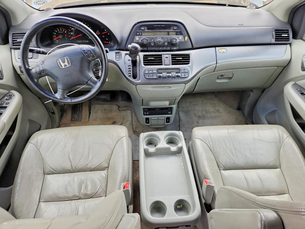 2007 Honda Odyssey VIN 5FNRL38757B103749 COPART salvage auction — Rear End, IL - SALVAGE CERTIFICATE, sold $450 on 2026-07-02 (photo 8)