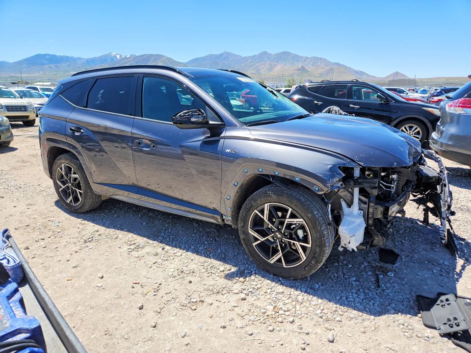 2025 Hyundai Tucson VIN KM8JFDD11SU384617 COPART salvage auction — FRONT END, Ut - Salvage Certificate, sold $8,800 on 2026-07-24 (photo 4)