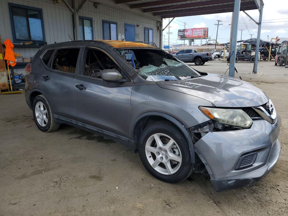 2016 Nissan Rogue sport VIN 5N1AT2MN9GC866507 COPART salvage auction — INTERIOR BURN, Ca - Salvage Certificate, sold $275 on 2026-07-09 (photo 4)