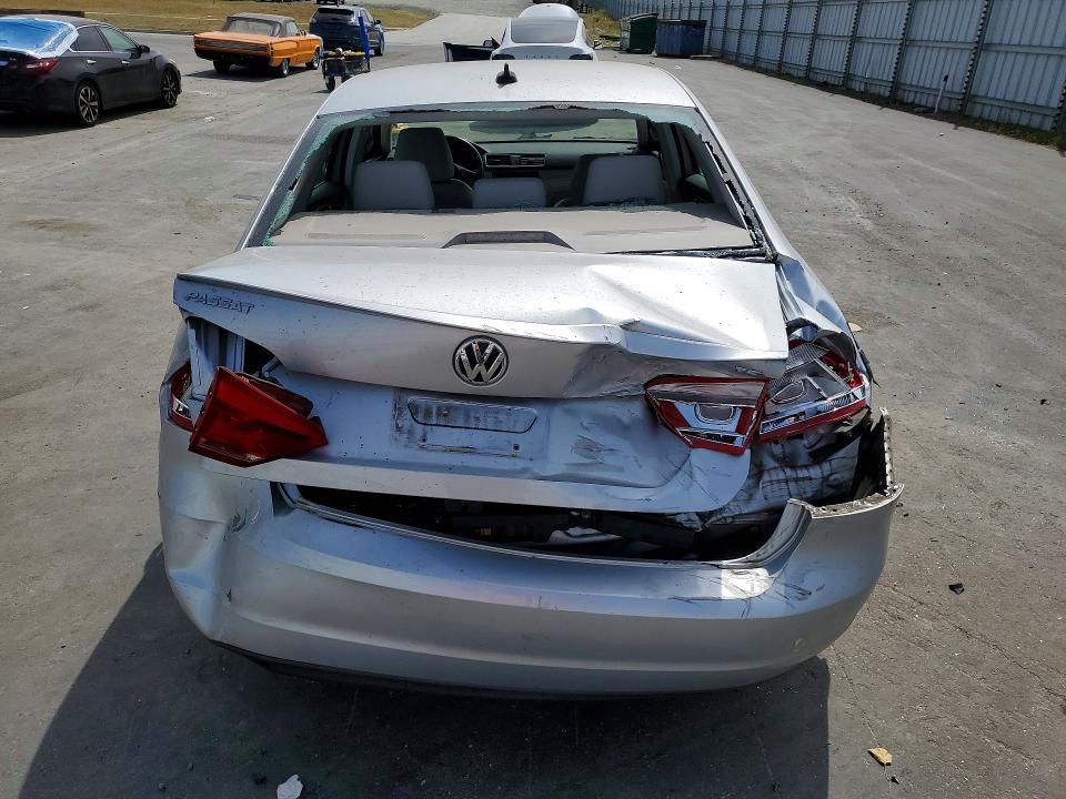 2015 Volkswagen Passat VIN 1VWAT7A34FC094742 COPART salvage auction — REAR END, Ca - Salvage Certificate, sold $575 on 2026-07-02 (photo 6)