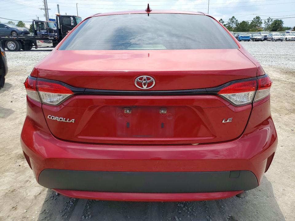 2020 Toyota Corolla VIN JTDEPRAE3LJ093014 COPART salvage auction — SIDE, Fl - Cert Of Title Slvg Rebuildable, sold $4,400 on 2026-07-17 (photo 6)