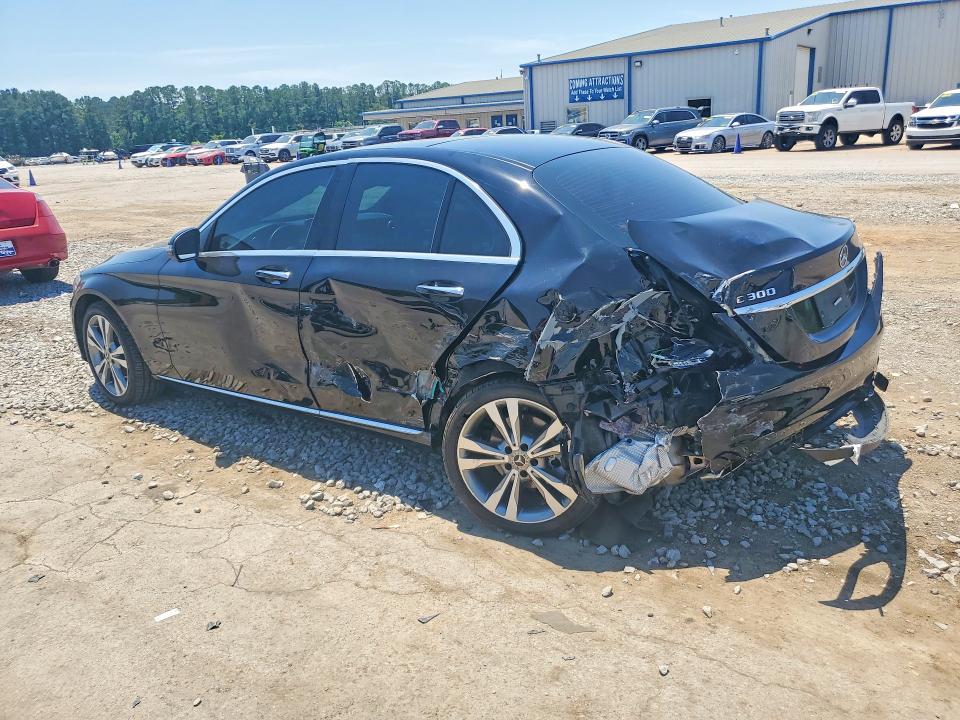 2018 Mercedes-benz C-klasse VIN WDDWF4KB1JR413501 COPART salvage auction — REAR END, Ms - Cert Of Title-Salvaged, sold $3,350 on 2026-07-17 (photo 2)