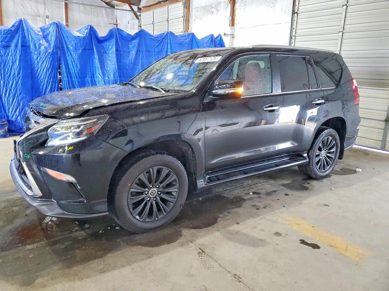 2021 Lexus GX 460 VIN JTJAM7BX6M5303057 COPART salvage auction — Front End, KY - CERT OF TITLE-SALVAGE, sold $25,250 on 2026-07-06 (photo 1)