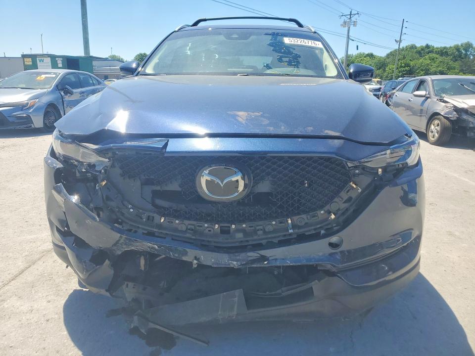 2020 Mazda Cx-5 VIN JM3KFBDM9L0827104 COPART salvage auction — FRONT END, Tn - Salvage Certificate, sold $7,500 on 2026-07-27 (photo 5)