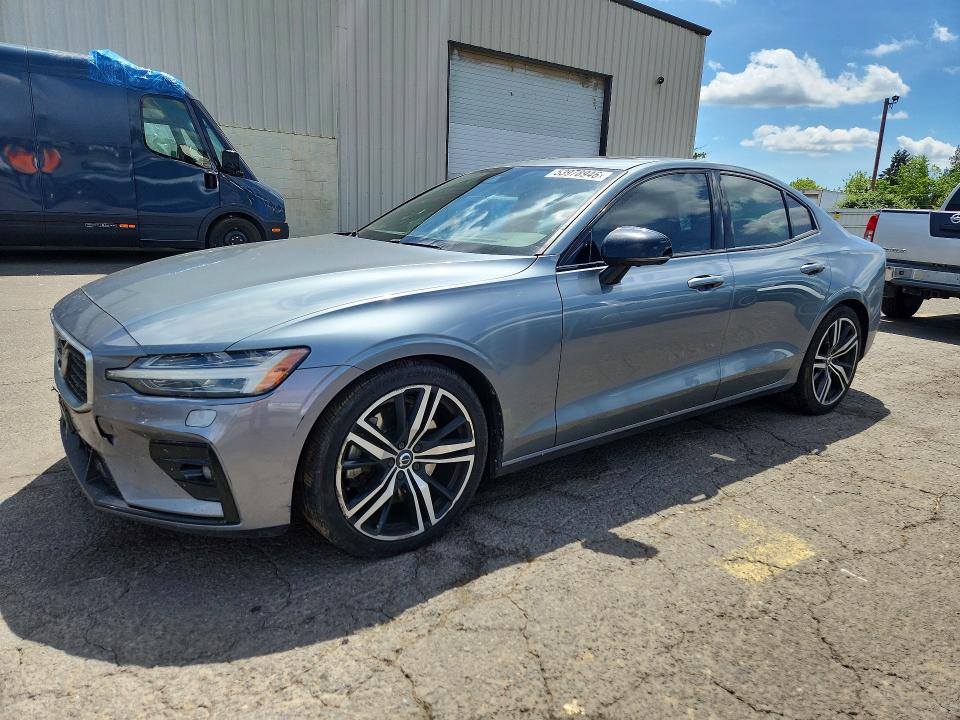 2019 Volvo S60 VIN 7JRA22TM3KG007030 COPART salvage auction — REAR END, Id - Salvage Certificate Of Title, sold $3,900 on 2026-08-03 (photo 1)
