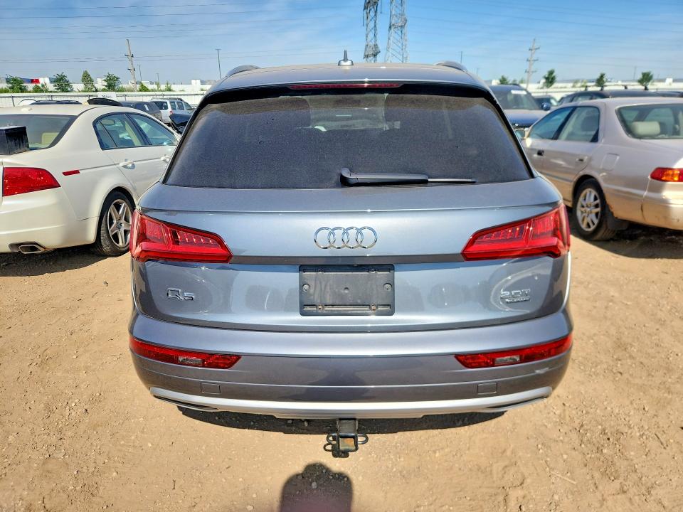 2018 Audi Q5 VIN WA1ANAFY3J2013169 COPART salvage auction — NORMAL WEAR, IL - SALVAGE CERTIFICATE, sold $8,200 on 2026-07-28 (photo 6)