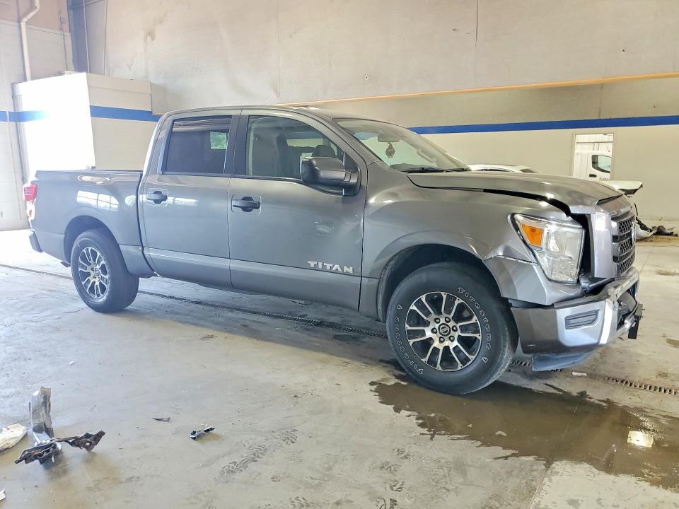 2022 Nissan TITAN VIN 1N6AA1EE8NN101676 COPART salvage auction — FRONT END, Va - Cert Of Title - Salvage, sold $3,950 on 2026-07-02 (photo 4)