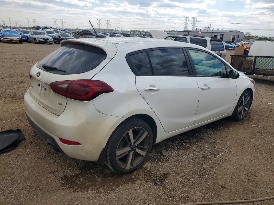 2017 Kia VIN KNAFX5A83H5671357 COPART salvage auction — FRONT END, Il - Salvage Certificate, sold $300 on 2026-07-07 (photo 3)