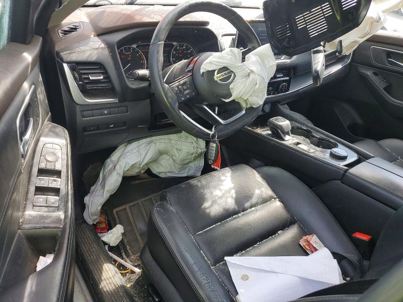2021 Nissan Rogue VIN JN8AT3CB5MW242588 COPART salvage auction — ROLLOVER, Pa - Certificate Of Salvage, sold $1,650 on 2026-07-16 (photo 8)