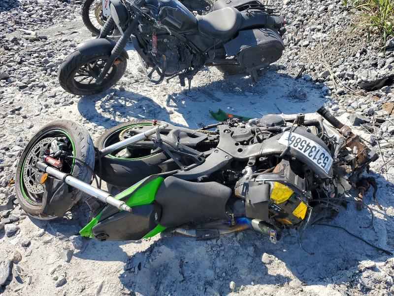 2021 Kawasaki Zx VIN JKBZXVL10MA000736 COPART salvage auction — FRONT END, Ga - Cert Of Title-Salvage, sold $60 on 2026-07-30 (photo 1)