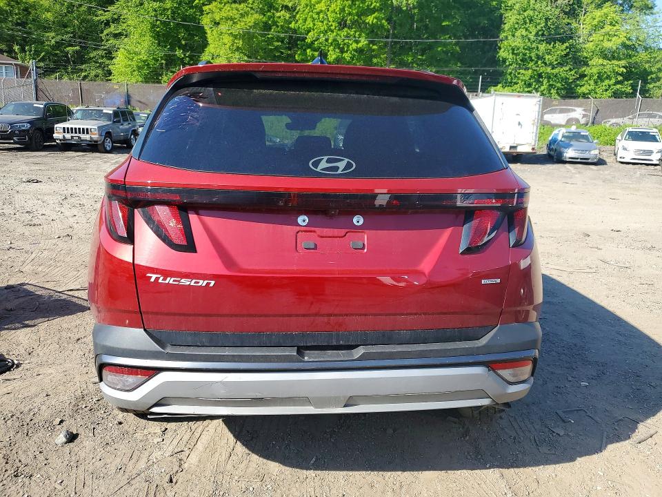 2025 Hyundai Tucson VIN 5NMJBCDE7SH545198 COPART salvage auction — SIDE, Fl - Cert Of Title Slvg Rebuildable, sold $12,300 on 2026-07-09 (photo 6)