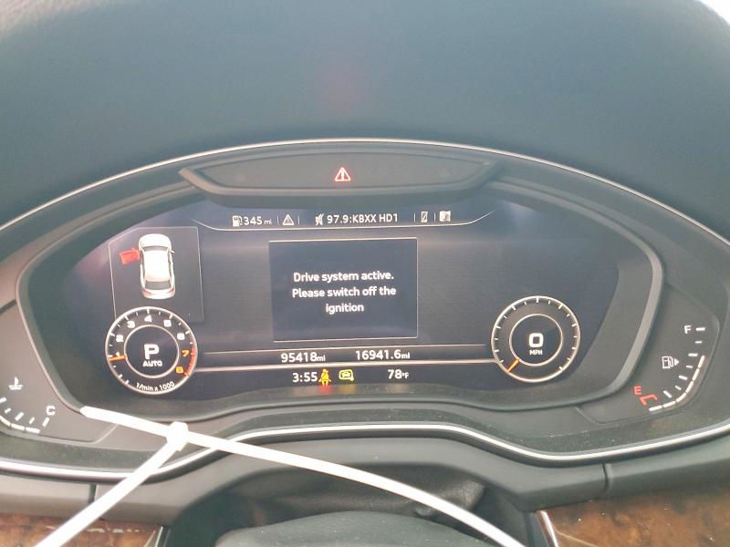 2020 Audi Q5 VIN WA1BNAFY6L2042429 COPART salvage auction — REAR END, Tx - Salvage Vehicle Title, sold $8,800 on 2026-07-10 (photo 9)