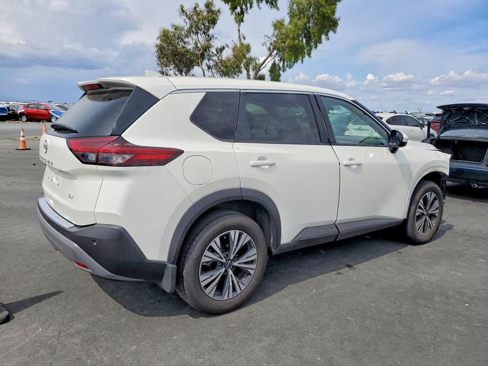 2023 Nissan Rogue VIN JN8BT3BA4PW004216 COPART salvage auction — FRONT END, Ca - Salvage Certificate, sold $6,500 on 2026-07-06 (photo 3)
