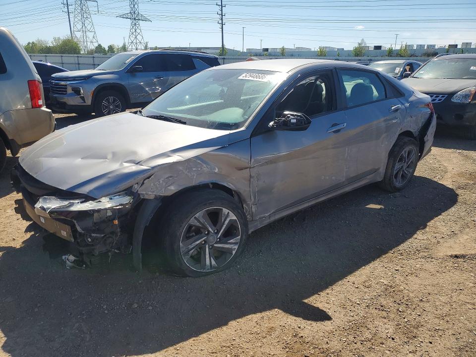 2022 Hyundai VIN KMHLM4AG2NU326723 COPART salvage auction — FRONT END, Il - Salvage Certificate, sold $250 on 2026-07-28 (photo 1)