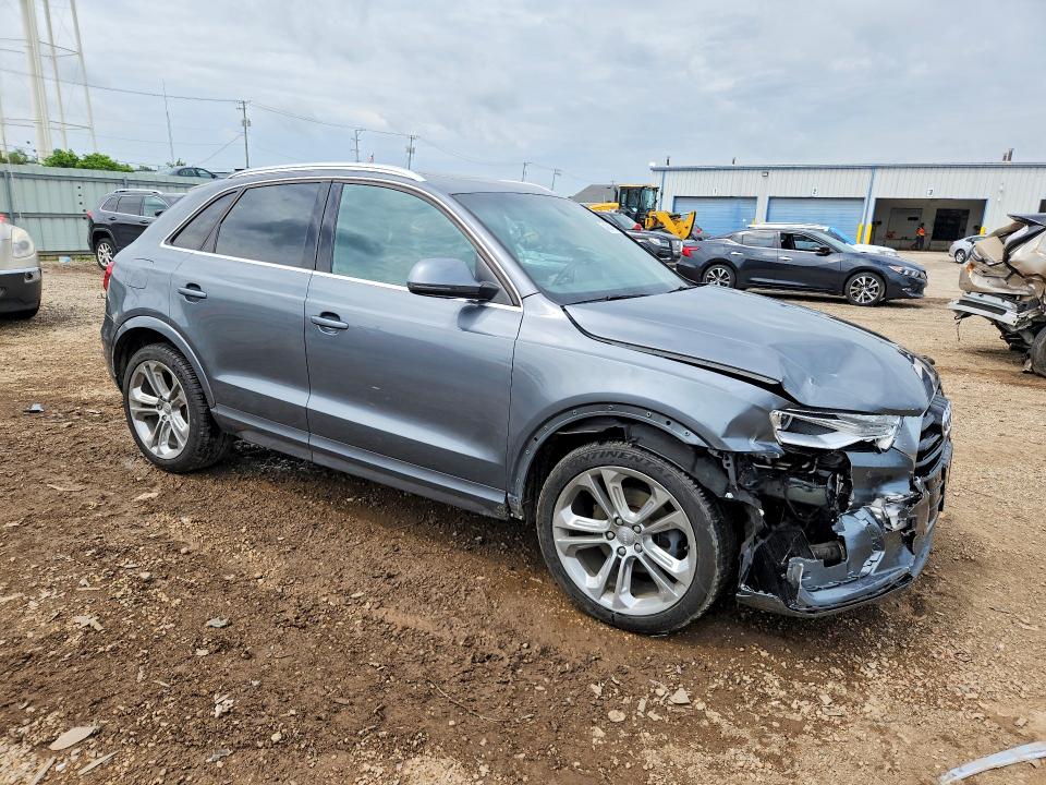 2017 Audi Q3 VIN WA1JCCFS3HR017396 COPART salvage auction — FRONT END, Il - Salvage Certificate, sold $2,550 on 2026-07-03 (photo 4)