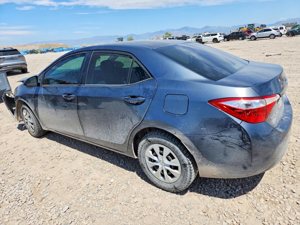 2016 Toyota Corolla VIN 5YFBURHE1GP472399 COPART salvage auction — FRONT END, UT - SALVAGE CERTIFICATE, sold $1,900 on 2026-07-31 (photo 2)