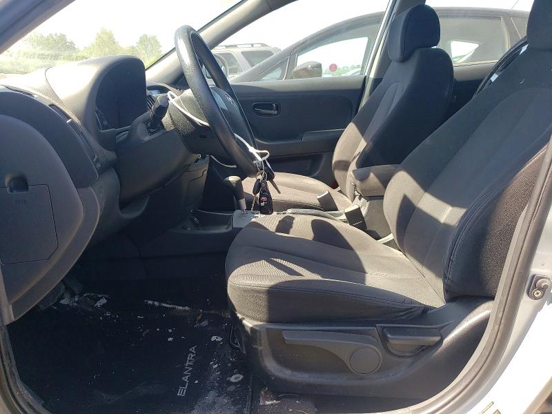 2009 Hyundai Elantra VIN KMHDU45D49U624328 COPART salvage auction — REAR END, On - Permit No Brand - Unfit, sold $575 on 2026-07-02 (photo 7)