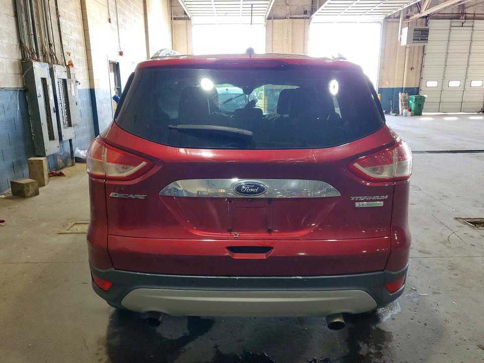 2014 Ford Escape VIN 1FMCU0JX6EUC19604 COPART salvage auction — FRONT END, Mi - Certificate Of Title, sold $525 on 2026-07-02 (photo 6)