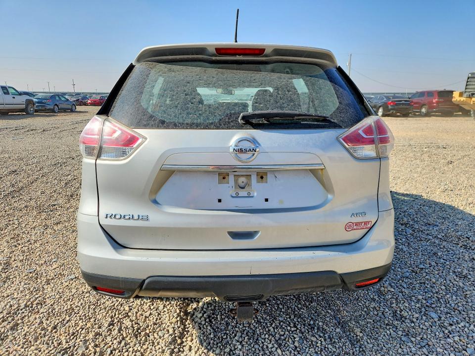 2016 Nissan Rogue VIN JN8AT2MVXGW150092 COPART salvage auction — MINOR DENT/SCRATCHES, Wv - Certificate Of Title (P), sold $2,900 on 2026-07-02 (photo 6)