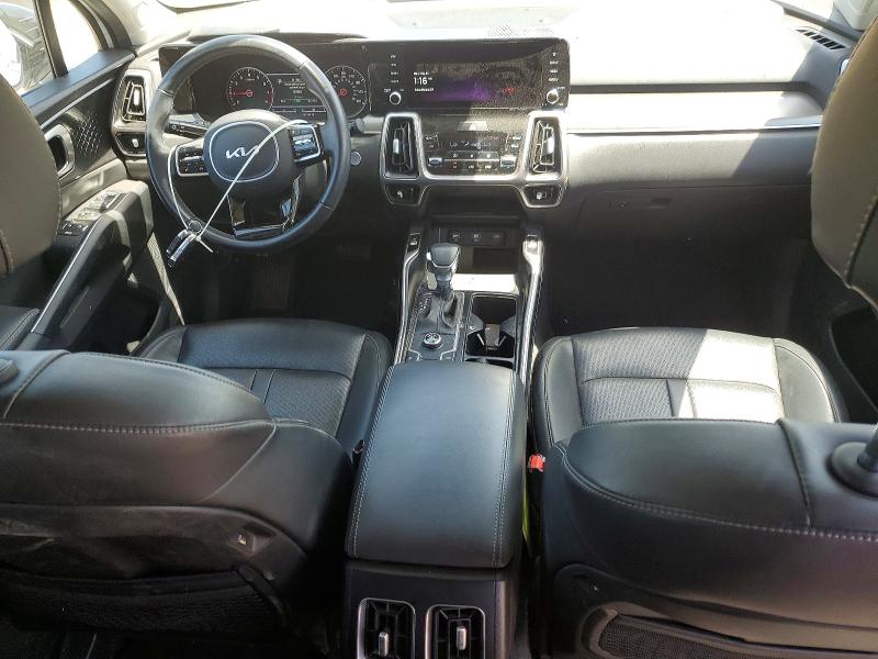 2022 Kia Sorento VIN 5XYRL4LC1NG127661 COPART salvage auction — HAIL, Ks - Cert Of Title-Salvage, sold $8,500 on 2026-07-21 (photo 8)