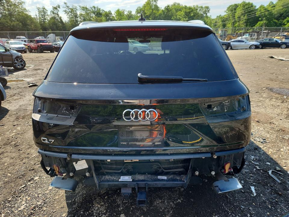 2019 Audi Q7 VIN WA1LHBF74KD021462 COPART salvage auction — REAR END, ID - SALVAGE CERTIFICATE OF TITLE, sold $7,700 on 2026-07-31 (photo 6)