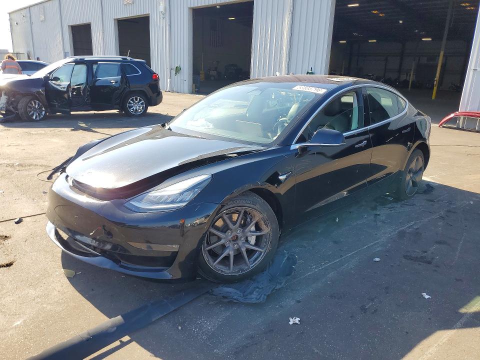 2019 Tesla Model 3 VIN 5YJ3E1EB4KF208563 COPART salvage auction — FRONT END, Fl - Cert Of Title Slvg Rebuildable, sold $4,750 on 2026-07-06 (photo 1)