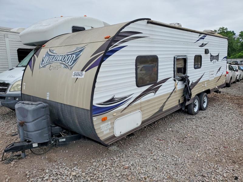 2015 Forest river Wildwood VIN 4X4TWDB28F7348091 COPART salvage auction — INTERIOR BURN, AL - CERT OF TITLE-PARTS ONLY SALVG, sold $90 on 2026-07-28 (photo 2)