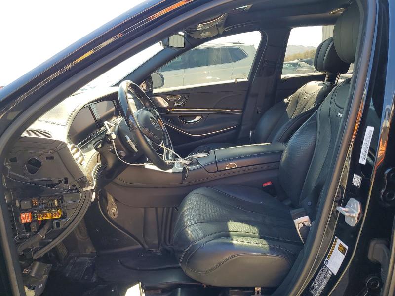 2016 Mercedes-benz S-klasse VIN WDDUX7GB5GA268601 COPART salvage auction — FRONT END, Ga - Certificate Of Title (P), sold $20,300 on 2026-07-31 (photo 7)