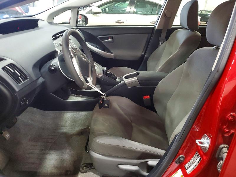 2012 Toyota Prius VIN JTDKN3DU3C1575586 COPART salvage auction — FRONT END, Mn - Cert Of Title-Salvage, sold $4,150 on 2026-07-14 (photo 7)