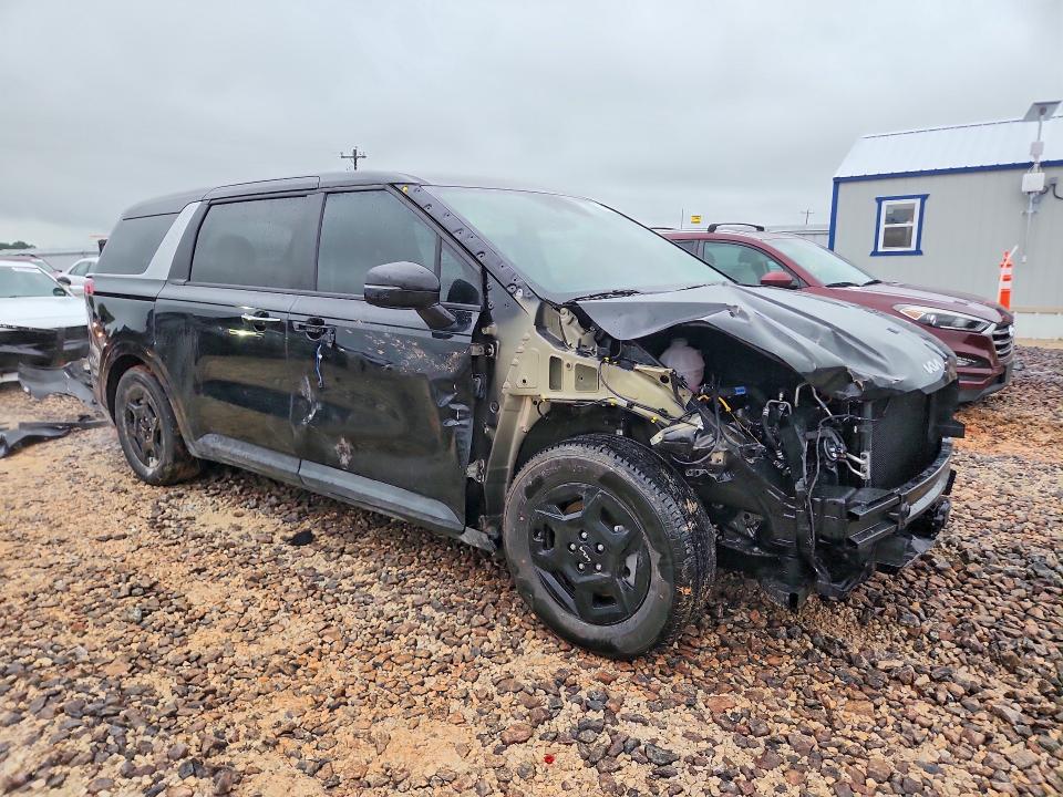2025 Kia Carnival VIN KNDNB5K36S6543910 COPART salvage auction — FRONT END, Mo - Salvage Certificate Of Title, sold $11,800 on 2026-07-27 (photo 4)
