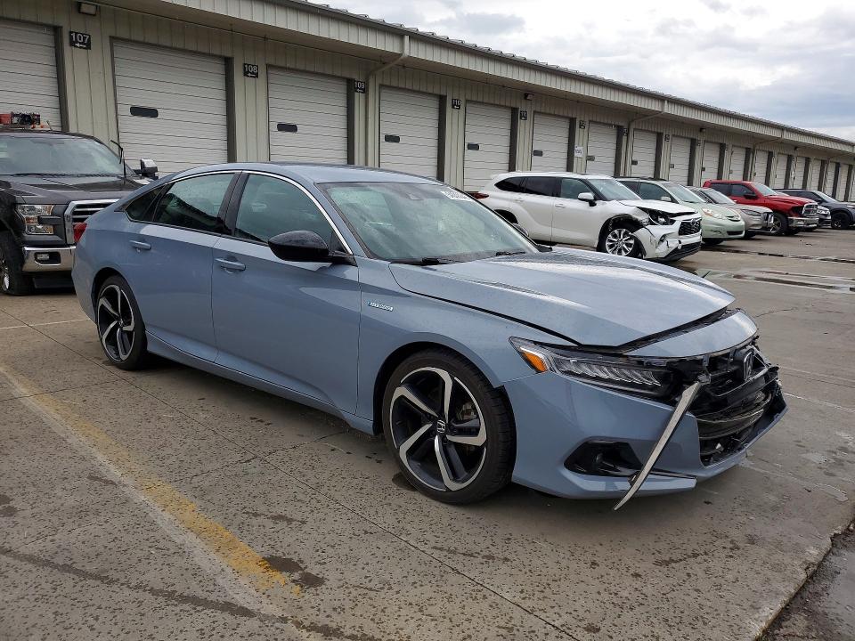 2022 Honda Accord VIN 1HGCV3F28NA042072 COPART salvage auction — FRONT END, IN - CERT OF TITLE-SALVAGE TITLE, sold $9,400 on 2026-07-27 (photo 4)