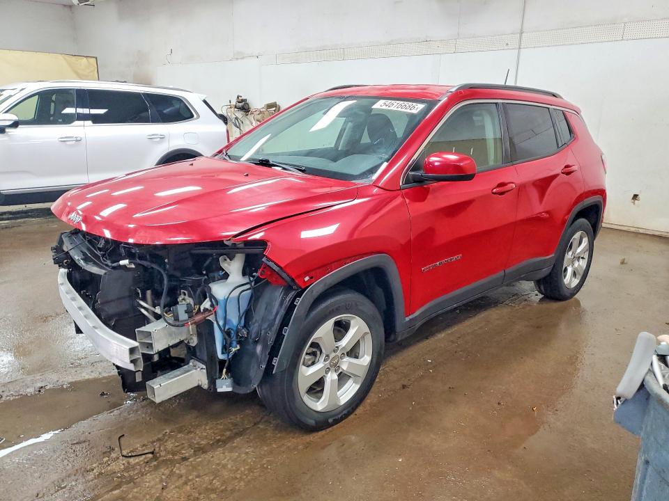 2018 Jeep VIN 3C4NJDBB7JT328738 COPART salvage auction — FRONT END, Mi - Certificate Of Title, sold $200 on 2026-07-01 (photo 1)