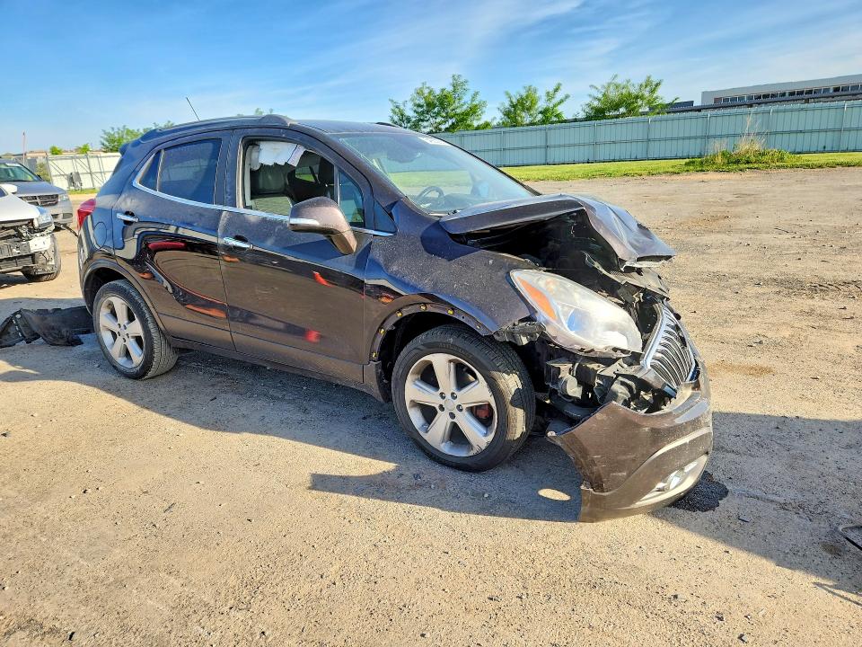 2015 Buick Encore VIN KL4CJBSB1FB204334 COPART salvage auction — FRONT END, Wi - Certificate Of Title, sold $275 on 2026-07-07 (photo 4)