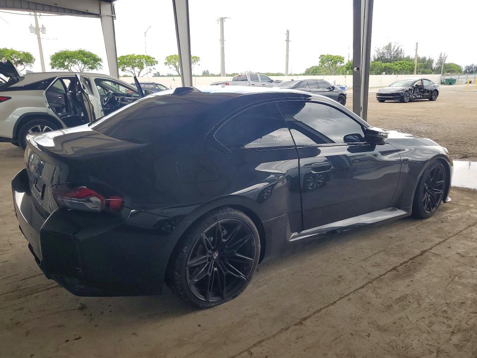 2025 BMW M2 VIN 3MF23DM01S8F84268 COPART salvage auction — FRONT END, Fl - Cert Of Title Slvg Rebuildable, sold $27,500 on 2026-09-02 (photo 3)