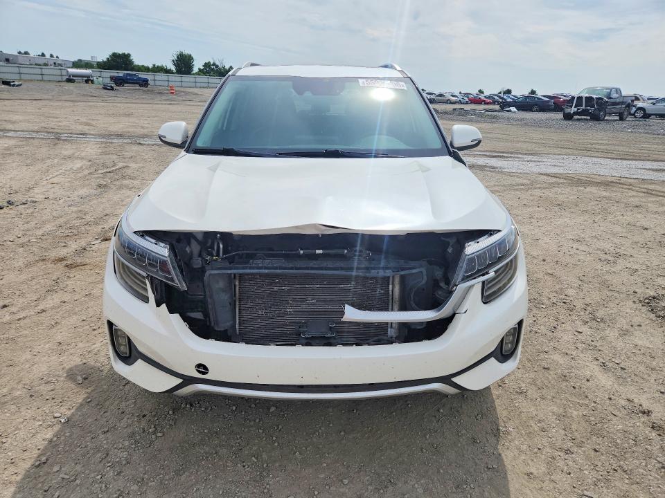 2021 Kia Seltos VIN KNDETCA23M7128731 COPART salvage auction — FRONT END, Ky - Cert Of Title-Salvage, sold $4,650 on 2026-07-09 (photo 5)