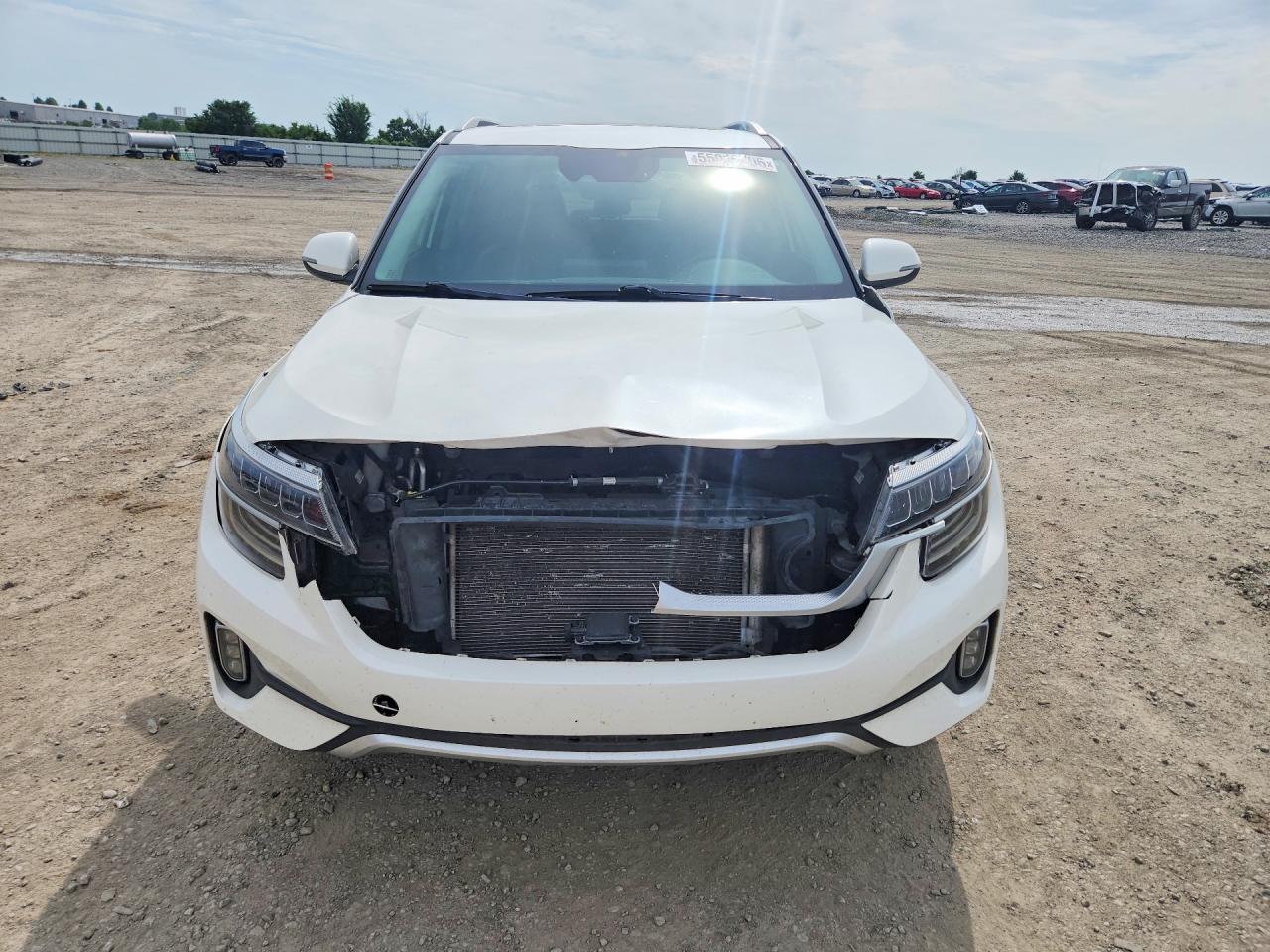 2021 Kia Seltos VIN KNDETCA23M7128731 COPART salvage auction — Front End, KY - CERT OF TITLE-SALVAGE, sold $4,650 on 2026-06-25 (photo 5)