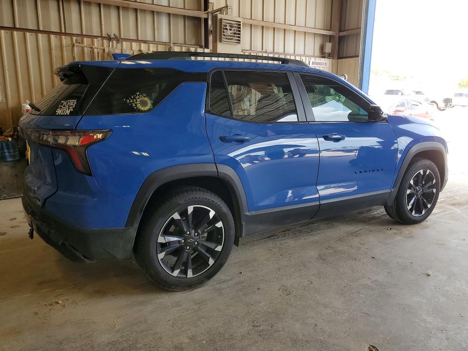 2025 Chevrolet Equinox VIN 3GNAXLEG0SL114293 COPART salvage auction — WATER/FLOOD, Tx - Salvage Title-Flood Damage, sold $9,600 on 2026-07-17 (photo 3)