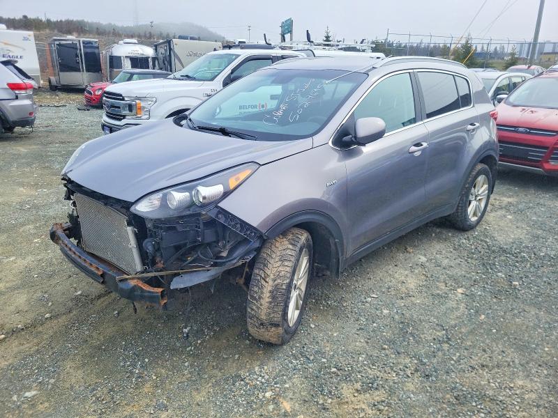 2018 Kia Sportage VIN KNDPMCAC3J7417036 COPART salvage auction — FRONT END, Nl - Salvage Brand, sold $2,650 on 2026-07-23 (photo 1)