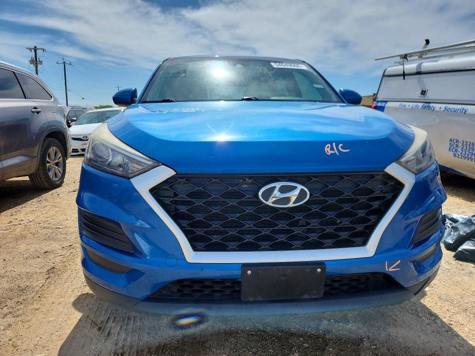 2019 Hyundai Tucson VIN KM8J23A4XKU933199 COPART salvage auction — REAR END, Tx - Salvage Vehicle Title, sold $3,100 on 2026-07-23 (photo 5)