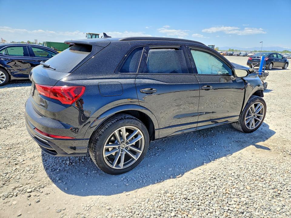 2025 Audi Q3 VIN WA1DECF33S1031384 COPART salvage auction — FRONT END, CO - PUBLIC - SALVAGE TITLE, sold $3,600 on 2026-07-30 (photo 3)