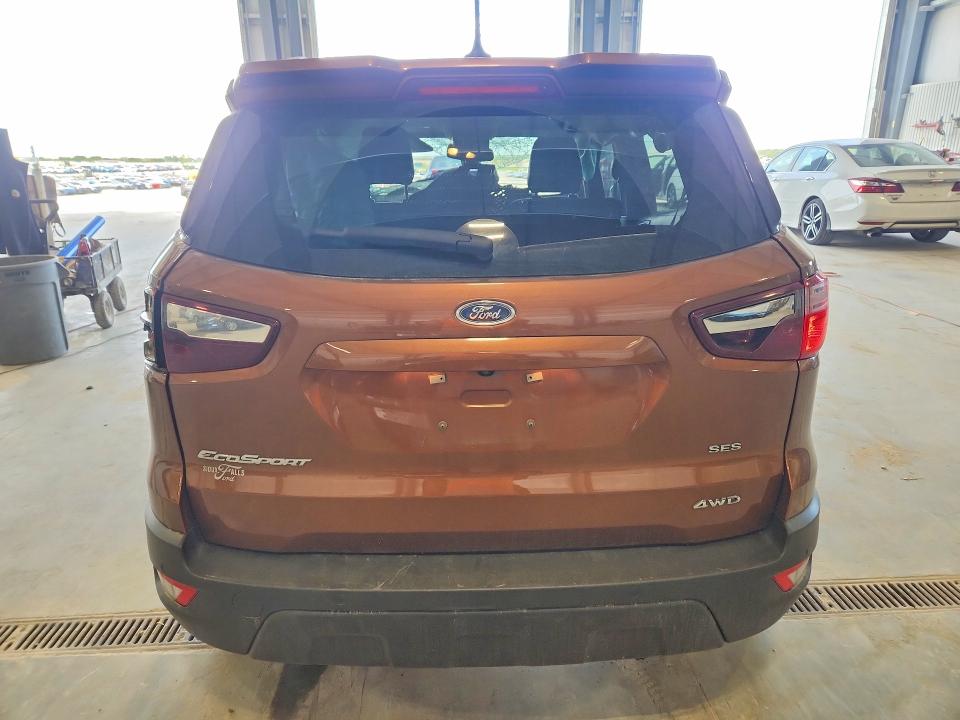 2020 Ford Ecosport VIN MAJ6S3JLXLC333281 COPART salvage auction — SIDE, Ne - Cert Of Title-Salvage, sold $1,700 on 2026-07-14 (photo 6)