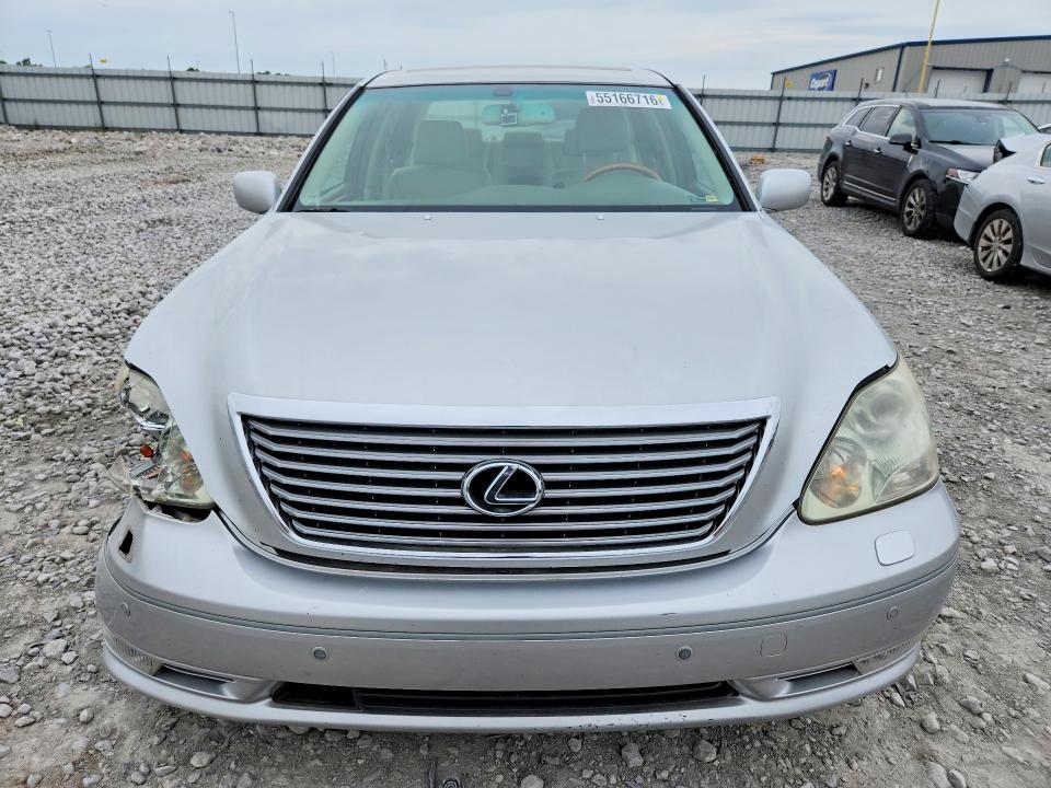 2004 Lexus Ls VIN JTHBN36FX40169759 COPART salvage auction — FRONT END, Il - Salvage Certificate, sold $1,550 on 2026-07-06 (photo 5)